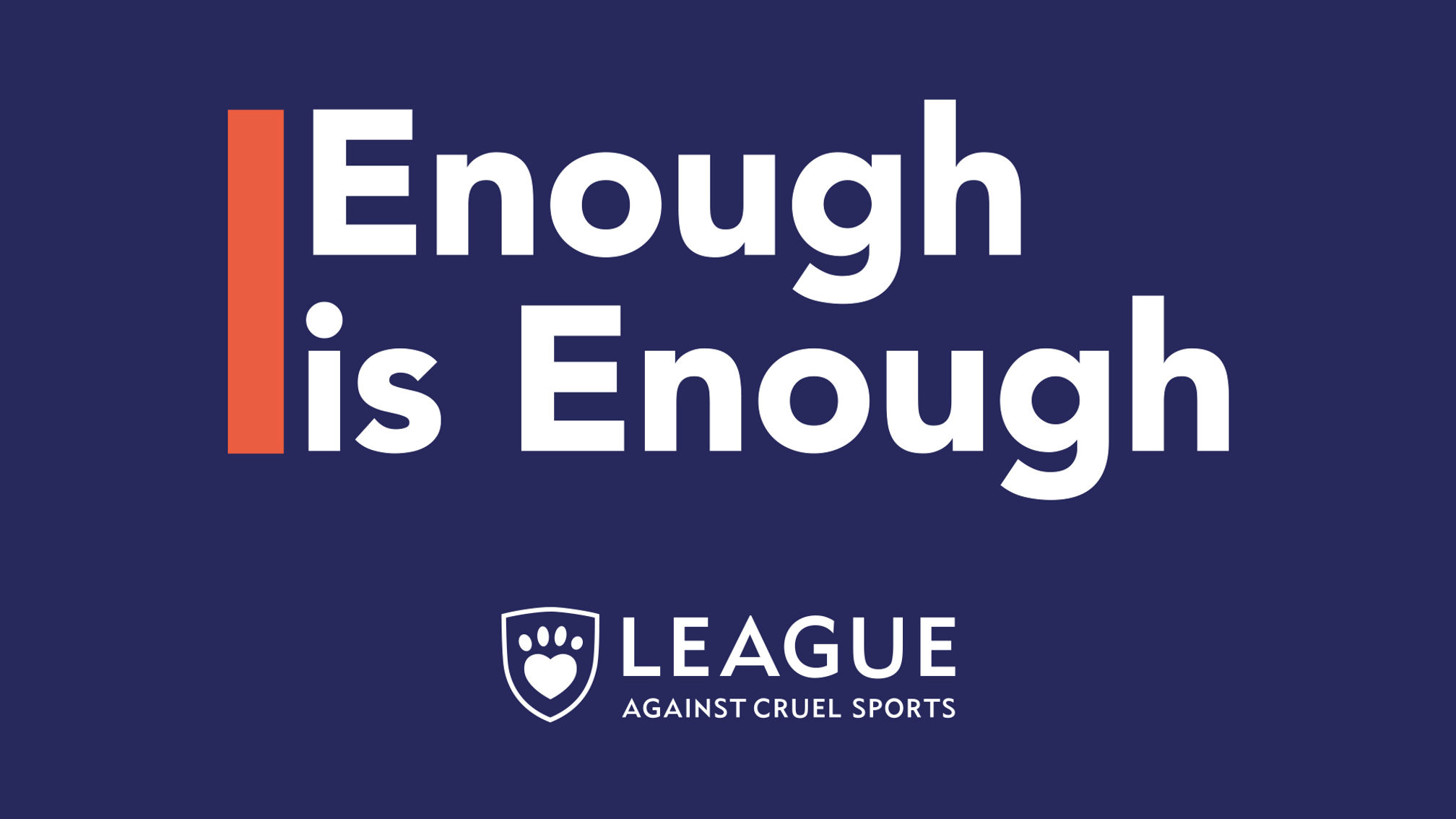 Enough is Enough Campaign video for LACS